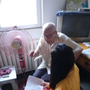 雨之露百户残疾人家庭入户探访结束