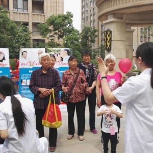 老年人听力关怀行动“进农西社区”
